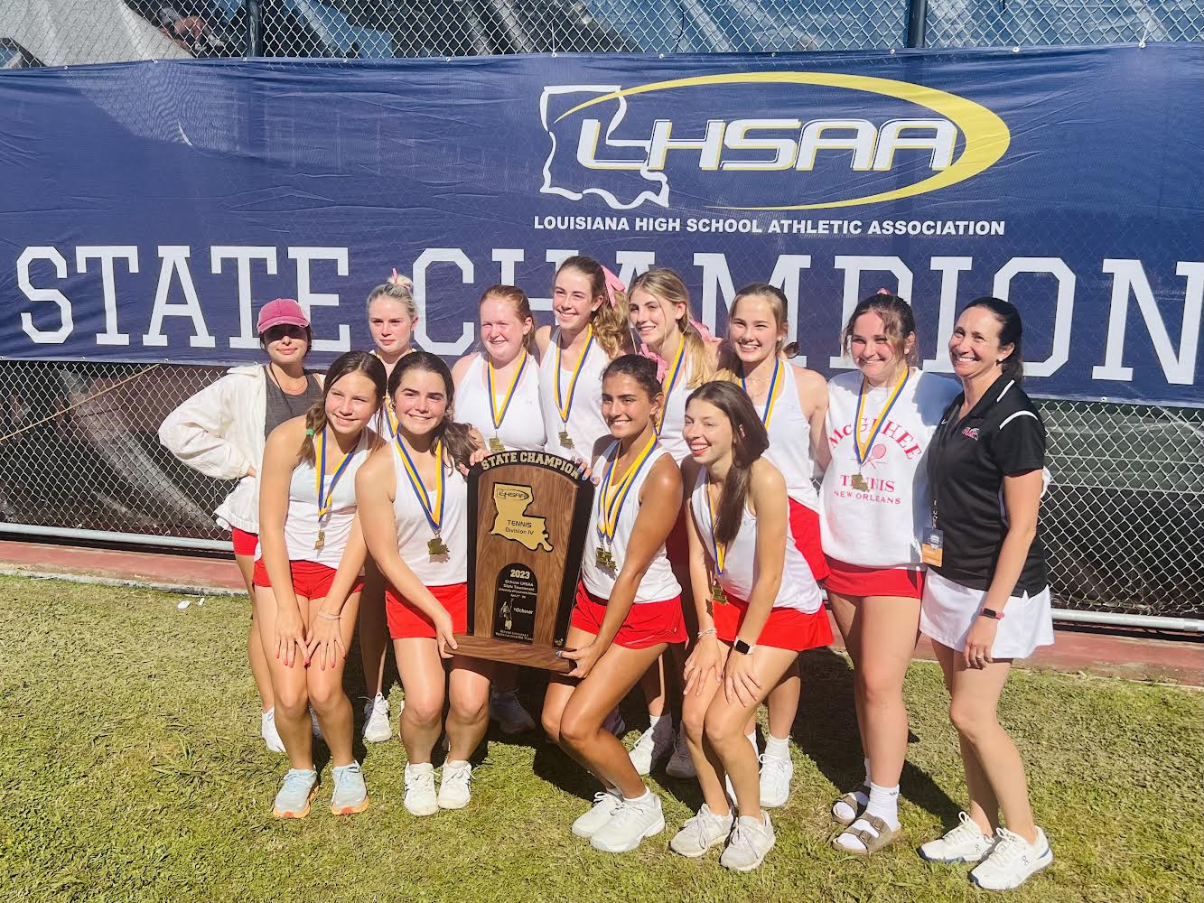 Division IV State Tennis Champions