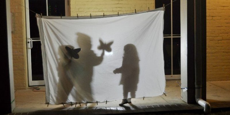 light at night shadow puppets